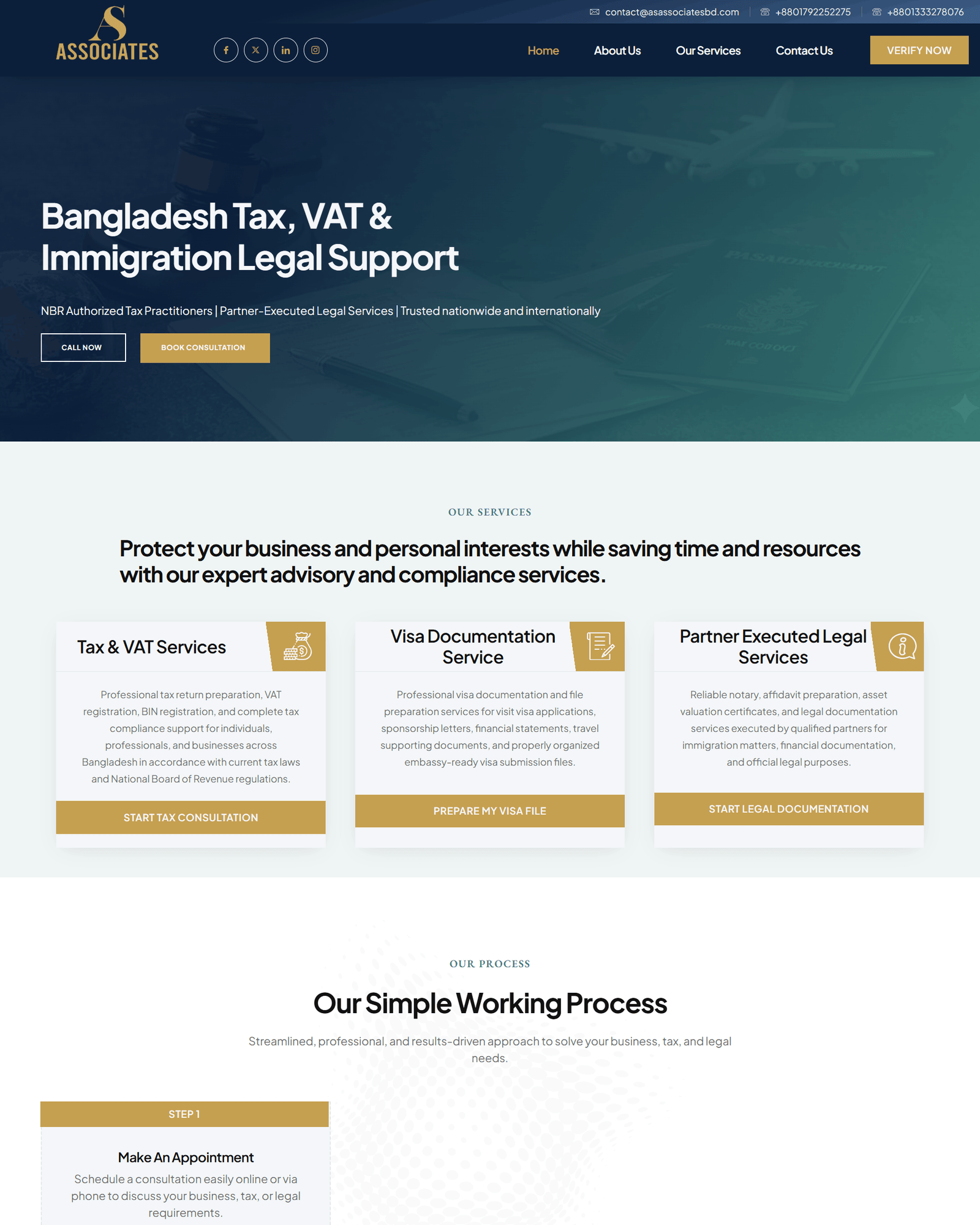 AS Associates Website