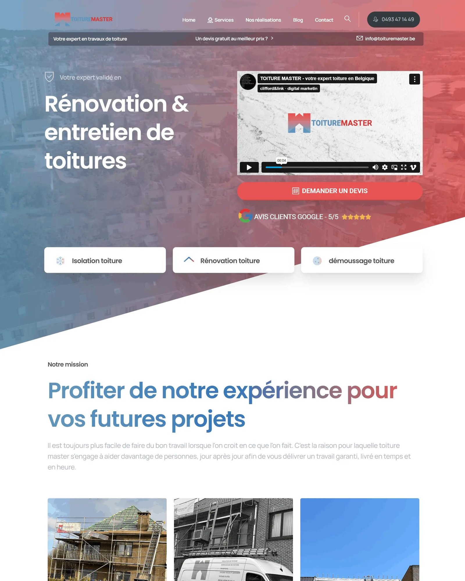 Toiture Master Brussels